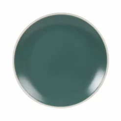 Maisons Du Monde Assiettes à Dessert Assiette à Dessert En Faïence Verte - Lot De 6