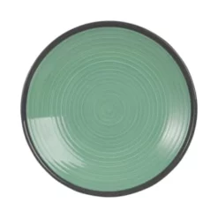 Maisons Du Monde Assiettes à Dessert Assiette à Dessert En Faïence Jaune - Lot De 2 -Assiettes Soldes Magasin assiette a dessert en faience verte valence 1000 2 21 180831 1