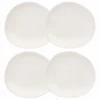 Maisons Du Monde Assiettes à Dessert Assiette à Dessert En Grès Blanc - Lot De 4