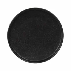 Maisons Du Monde Assiettes à Dessert Assiette à Dessert En Grès Noir - Lot De 6