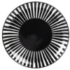 Maisons Du Monde Assiettes à Dessert Assiette à Dessert En Grès Noir Et Blanc - Lot De 6