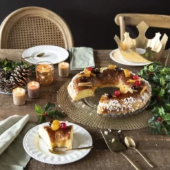 Maisons Du Monde Vaisselle De Noël Assiette à Dessert En Porcelaine Blanche - Lot De 6 -Assiettes Soldes Magasin assiette a dessert en porcelaine blanche 1000 0 30 174403 6