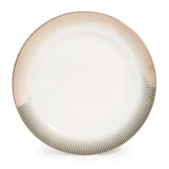 Maisons Du Monde Vaisselle De Noël Assiette à Dessert En Porcelaine D 19 Cm - Lot De 6