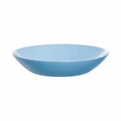 Luminarc Assiettes Plates Assiette à Soupe En Opale Bleu D20cm -Assiettes Soldes Magasin assiette a soupe en opale bleu d20cm 3