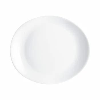 Luminarc Assiettes Plates Assiette à Steak Noire 30x26cm 6 Luminarc Assiettes Plates Assiette à Steak Noire 30x26cm – Image 6