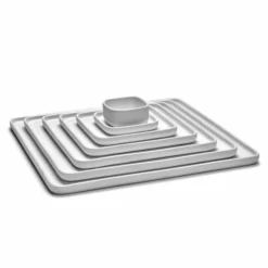 Serax Assiettes Plates Assiette Carrée En Porcelaine Blanche 16x16cm -Assiettes Soldes Magasin assiette carree en porcelaine blanche 16x16cm 2