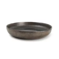 Salt&Pepper Assiettes Creuses Assiette Creuse 21xH3,5cm Or Graphite - Lot De 4