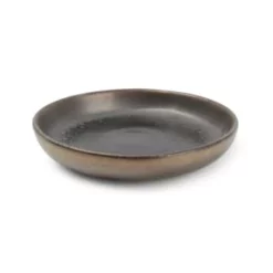 Salt&Pepper Assiettes Creuses Assiette Creuse 21xH3,5cm Or Graphite - Lot De 4 -Assiettes Soldes Magasin assiette creuse 21xh3 5cm or graphite lot de 4 3