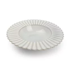Salt&Pepper Assiettes Creuses Assiette Creuse 24/13xH4cm Blanc Nuancé - Lot De 4