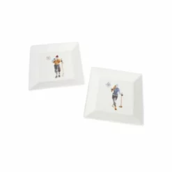 Wadiga Assiettes Creuses Assiette Creuse En Céramique Blanche D17,5cm - Lot De 2