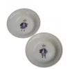 Wadiga Assiettes Creuses Assiette Creuse En Céramique D17,6cm - Lot De 2