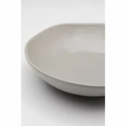 Kare Design Assiettes Creuses Assiette Creuse En Céramique Grise D21 - Lot De 4 -Assiettes Soldes Magasin assiette creuse en ceramique grise d21 lot de 4 3