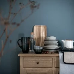 Maisons Du Monde Assiettes Creuses Assiette Creuse En Grès Gris Clair - Lot De 6 -Assiettes Soldes Magasin assiette creuse en gres gris clair 1000 8 33 207493 3