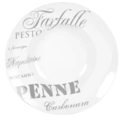 Maisons Du Monde Assiettes Creuses Assiette Creuse En Porcelaine Rouge D 30 Cm - Lot De 2 -Assiettes Soldes Magasin assiette creuse en porcelaine blanche imprime gris pasta 1000 14 35 43012479 4 1