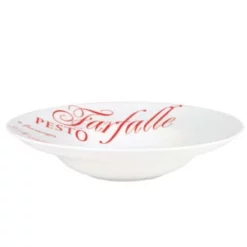 Maisons Du Monde Assiettes Creuses Assiette Creuse En Porcelaine Rouge D 30 Cm - Lot De 2 -Assiettes Soldes Magasin assiette creuse en porcelaine rouge d 30 cm pasta pasta 1000 7 29 115403 4 1