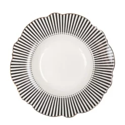 Mathilde M Assiettes Creuses Assiette Creuse Gris Foncé D23cm