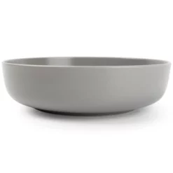 ONA Assiettes Creuses Assiette Creuse Gris Ø 18,5cm - Lot De 4