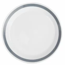 Salt&Pepper Assiettes Creuses Assiette Creuse Gris Ø 23cm - Lot De 6