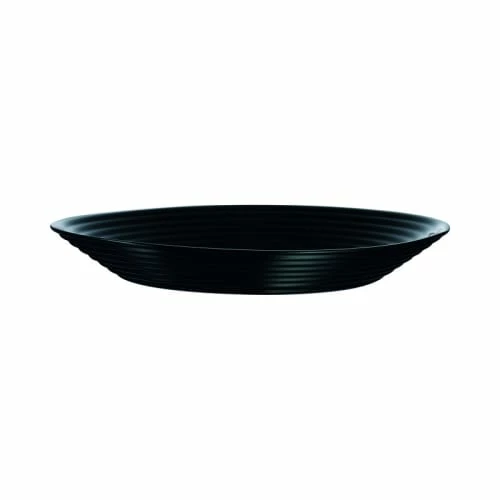 Luminarc Assiettes Creuses Assiette Creuse Ondulée Noire D23cm 2 Luminarc Assiettes Creuses Assiette Creuse Ondulée Noire D23cm – Image 2