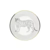Lo De Manuela Assiettes Creuses Assiette Creuse Porcelaine De Limoges Tigre 19 Cm