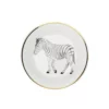 Lo De Manuela Assiettes Creuses Assiette Creuse Porcelaine De Limoges Zèbre 19 Cm