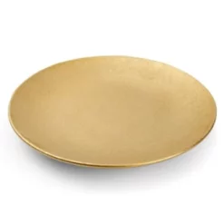 Salt&Pepper Assiettes De Présentation Assiette De Présentation 44cm En Faïence Or