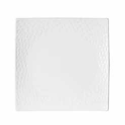 Table Passion Assiettes De Présentation Assiette De Présentation Dune 30 Cm En Porcelaine Blanc