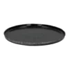Pomax Assiettes Plates Assiette De Présentation En Grès Noir