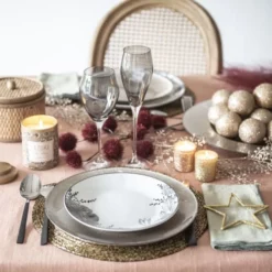 Assiettes Soldes Magasin -Assiettes Soldes Magasin assiette de presentation en verre gris d 33 cm 1000 16 38 154444 4