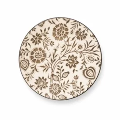 Medard De Noblat Assiettes Creuses Assiette Dessert En Grès Beige/Gris