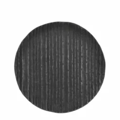 Mica Decorations Assiettes De Présentation Assiette En Aluminium Gris D37