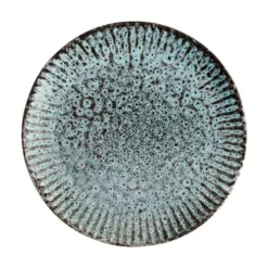 Madam Stoltz Assiettes Plates Assiette En Céramique Bleu -Assiettes Soldes Magasin assiette en ceramique bleu 2