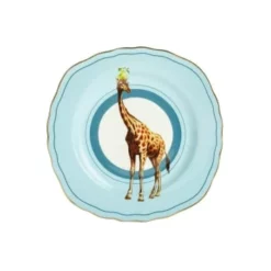Yvonne Ellen Assiettes à Dessert Assiette En Porcelaine Narval D16cm -Assiettes Soldes Magasin assiette en porcelaine girafe d16cm 4