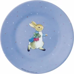 Petit Jour Paris Assiettes Creuses Assiette Pierre Lapin Bleue Claire (20 Cm)
