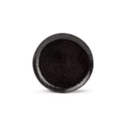 Salt&Pepper Assiettes à Dessert Assiette Plate 15,5cm Noir - Lot De 4