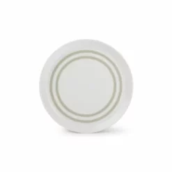 Salt&Pepper Assiettes à Dessert Assiette Plate 19,5cm Vert Sauge - Lot De 6