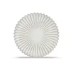 Salt&Pepper Assiettes à Dessert Assiette Plate 20cm Blanc Nuancé - Lot De 4