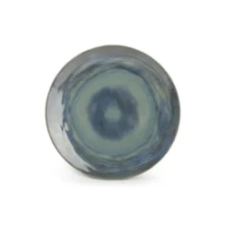 ONA Assiettes à Dessert Assiette Plate 21cm Bleu - Lot De 4