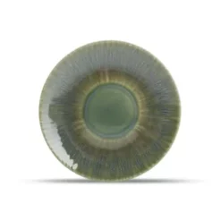 ONA Assiettes à Dessert Assiette Plate 21cm Vert - Lot De 4