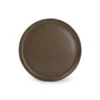 ONA Assiettes à Dessert Assiette Plate 22cm Brun - Lot De 4