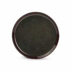 Salt&Pepper Assiettes à Dessert Assiette Plate 22xH3cm évasée - Lot De 4