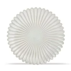 Salt&Pepper Assiettes Plates Assiette Plate 25cm Blanc Nuancé - Lot De 4