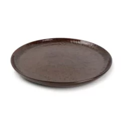 Salt&Pepper Assiettes Plates Assiette Plate 27cm Brun - Lot De 4 -Assiettes Soldes Magasin assiette plate 27cm brun lot de 4 2