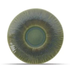 ONA Assiettes Plates Assiette Plate 27cm Vert - Lot De 4