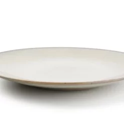 ONA Assiettes Plates Assiette Plate Beige Ø 27cm - Lot De 4 -Assiettes Soldes Magasin assiette plate beige oe 27cm lot de 4 2