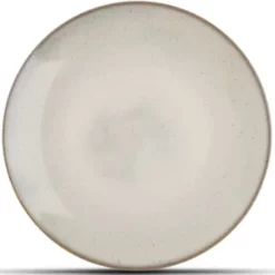 ONA Assiettes Plates Assiette Plate Beige Ø 27cm - Lot De 4