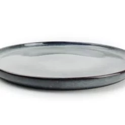 ONA Assiettes Plates Assiette Plate Bleu Ø 27cm - Lot De 4 -Assiettes Soldes Magasin assiette plate bleu oe 27cm lot de 4 2