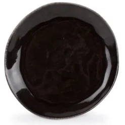 Salt&Pepper Assiettes à Dessert Assiette Plate Coupe Vert Ø 20cm - Lot De 4