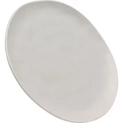 Kare Design Assiettes Plates Assiette Plate En Céramique Grise D26 - Lot De 4 -Assiettes Soldes Magasin assiette plate en ceramique grise d26 lot de 4 2