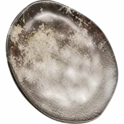 Kare Design Assiettes Plates Assiette Plate En Céramique Marron Et Beige D26 - Lot De 4 -Assiettes Soldes Magasin assiette plate en ceramique marron et beige d26 lot de 4 4